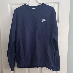 Nike Navy Crewneck Sweater